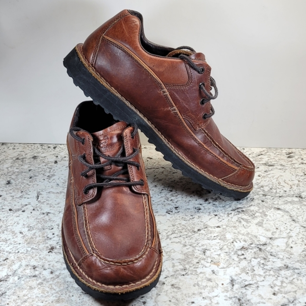 Rare Red Wings Irish Setter Brown Leather Lace Up Lug‎ Sole Shoes 14EE